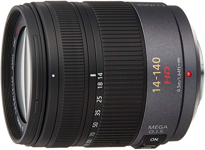 파나소닉 망원 줌 렌즈 마이크로 포서 즈용 루믹스 G VARIO HD 14-140mm / F4.0-5.8 ASPH / MEGA O.I.S. H-VS014140