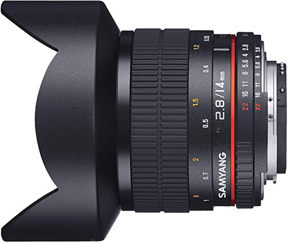 【Amazon.co.jp 한정】 SAMYANG 단 초점 광각 렌즈 14mm F2.8 캐논 EF 용 풀 사이즈 대응 클리닝 천 세트