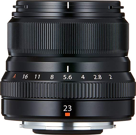 FUJIFILM 단 초점 광각 렌즈 XF23mmF2 R WR B 블랙 블랙