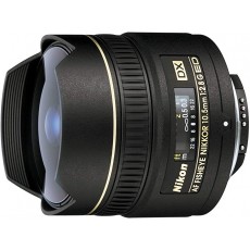 Nikon 어안 렌즈 AF DX fisheye Nikkor ED 10.5mm f / 2.8G 니콘 DX 포맷 전용