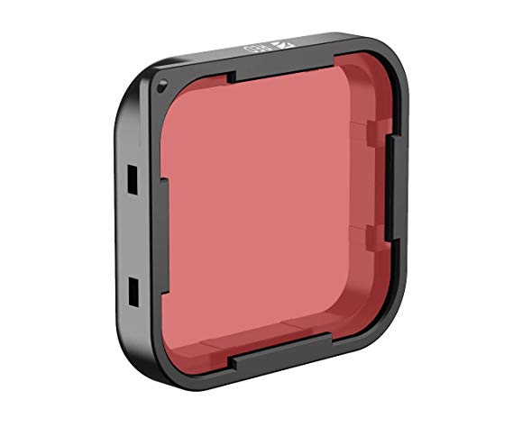 FreeWell 카메라 용 필터 GoPro Hero5 Black 전용 스냅 온 유리 PL (편광) 필터 (중용 레드) FW-H5B-RED