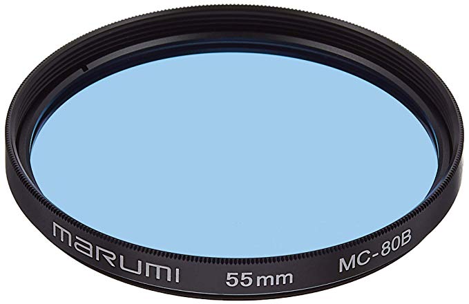 MARUMI 카메라 용 필터 MC-80B 55mm 색온도 보정 010085