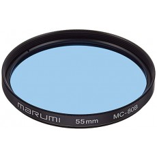 MARUMI 카메라 용 필터 MC-80B 55mm 색온도 보정 010085