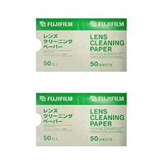 FUJIFILM 렌즈 클리닝 페이퍼 LENS CLEANING PAPER 50 2 개 세트
