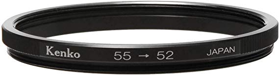 Kenko 렌즈 액세서리 스텝 다운 링 55-52mm (P = 0.75) 렌즈 필터 지름 변환 용