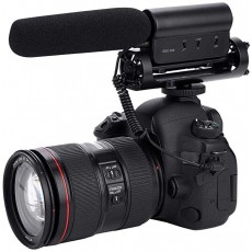 내진성 카메라 마이크 사진 인터뷰 마이크 고감도 콘덴서 마이크 D7100 D5200 D3200 D800 D600 D800E 대응 디지털 SLR 카메라 용