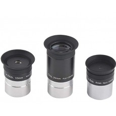1.25 인치 멀티 코트 Plossl - 4 mm 10 mm 25 mm 망원경 접안 렌즈 세트 - 4 요소 Plossl 디자인 - 표준 필터 스레드