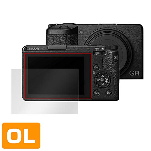 RICOH GR III (GR3) 용 일제 지문이 눈에 띄지 않는 반사 방지 액정 보호 필름 OverLay Plus OLRICOHGR3 / 12