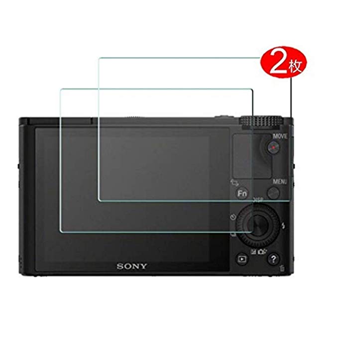 Maxku 소니 SONY Cyber-shot DSC-RX100M6 유리 필름 일본 아사히 글라스 인재 채용 높은 투과율 평면 경도 9H 비산 방지 처리 2.5D 