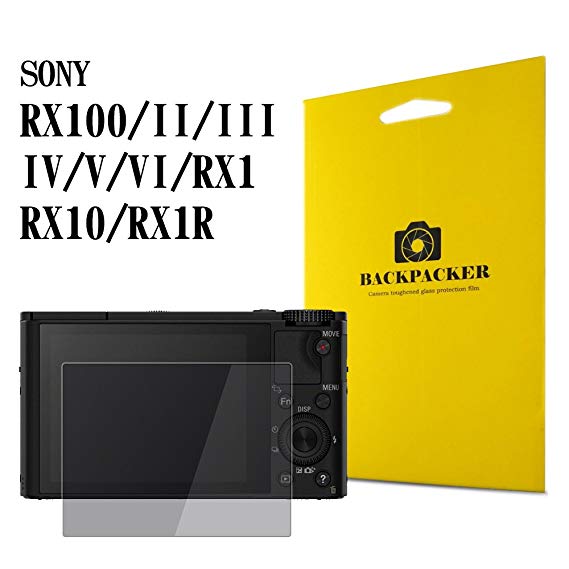 [BACKPACKER] 카메라 액정 보호 유리 액정 보호 0.33mm 강화 유리 9H 경도 높은 선명 SONY RX100 V / IV / III / II / RX