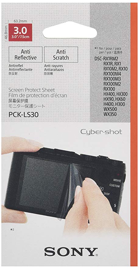 소니 SONY 액정 보호 필름 모니터 보호 시트 3.0 인치 모니터 용 PCK-LS30
