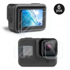 (디야도) Deyard 강화 유리 필름 GoPro Hero8 Black에 적용 액정 보호 필름 9H 0.3mm 충격 스크래치 기포 제로 붙여 쉬운 6 장