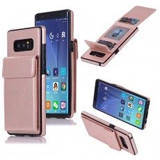 Beststartjp Galaxy Note8 SC-01K / SCV37 케이스 커버 스탠드 기능 고급 PU 가죽 카드 수납 카드 홀더 충격 흡수 스마호케스 충격 