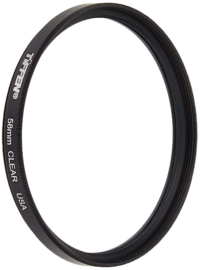 [일본 정품] Tiffen 티휀 58MM CLEAR FILTER 58CLR