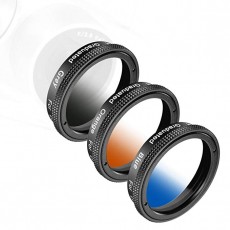 NEEWER 그라데이션 렌즈 필터 세트 3 개 DJI Phantom 4, DJI Phantom 3 Professional 및 Advanced와 4K 카메라에 대응