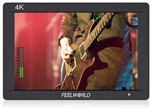 Feelworld 필드 모니터 FW279S 햇볕이 강한 야외에서도 잘 보이는 4K 3G-SDI HDMI 출력 / 입력 7 인치 IPS 휘도 2200cd / m² 