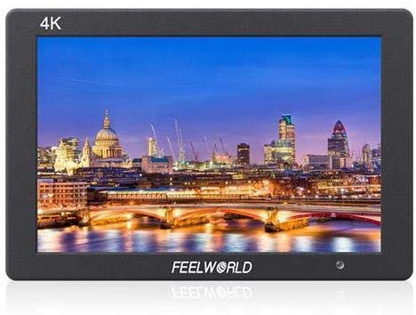 Feelworld T7 [정품 / 1 년 보증 / 일본어 설정 가능] AC 어댑터 포함 7 인치 IPS HD 1920 × 1200 4K HDMI 출력 / 입력 T