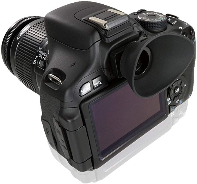 FotoTech. 고무 재질의 안경 Replaces Canon Eyecup EF For Canon Rebel (t5i t4i t3i t3 t2i t1i Xti X