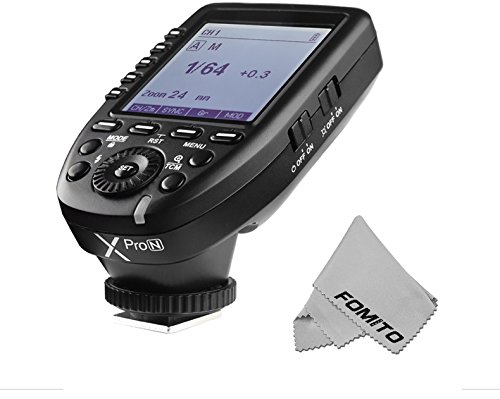 GODOX Xpro-N 송신기 고속 싱크로 TTL 2.4G NIKON (핫슈 포함) 카메라 대응 技適 표시된