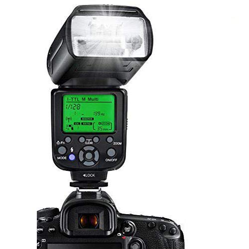 ESDDI 니콘 플래시 스트로브 i-TTL 1/8000 HSS 무선 플래시 스피드 라이트 GN58 2.4G 무선 라디오 마스터 슬레이브 무선 플래시 트리거 된 전