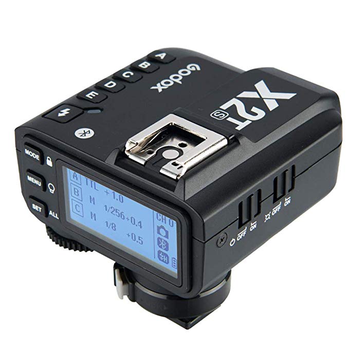 【전파법 인증] Godox X2T-S 무선 플래시 트리거 송신기 TTL LCD 패널 탑재 1 / 8000s 멀티 플래시 플래시 노출 보정 