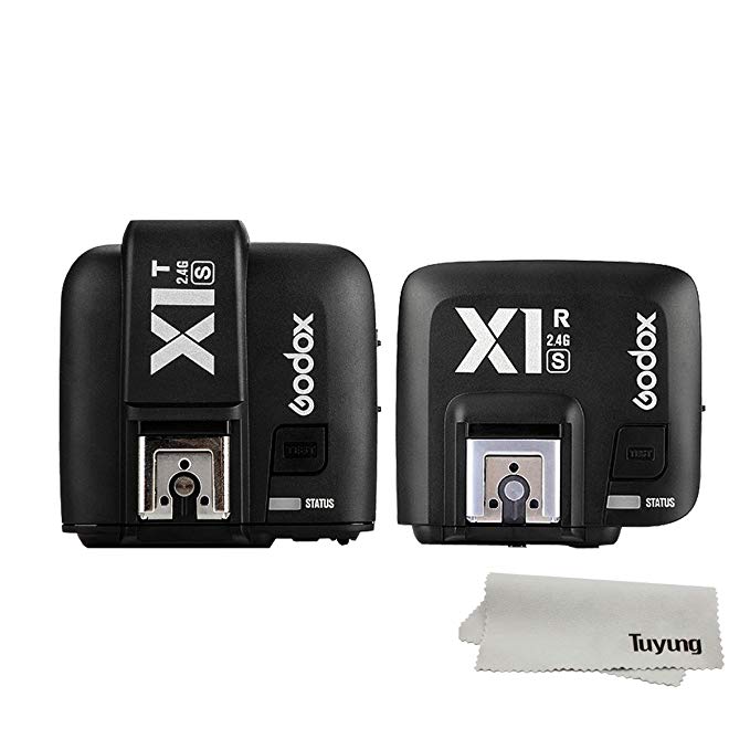 Godox X1S (송신기 + 수신기) TTL 2.4G 1 / 8000s HSS 무선 플래시 트리거 키트 for Sony a77II a7R a7SII A6500 