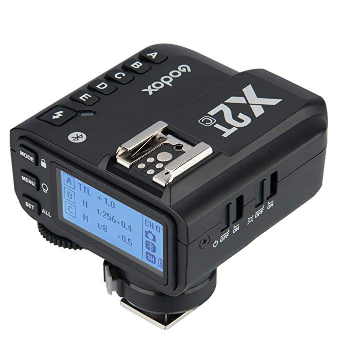 【전파법 인증] Godox X2TC 무선 플래시 트리거 송신기 TTL LCD 패널 탑재 1 / 8000s Bluetooth 내장 Canon EOS 카메라 및 스마