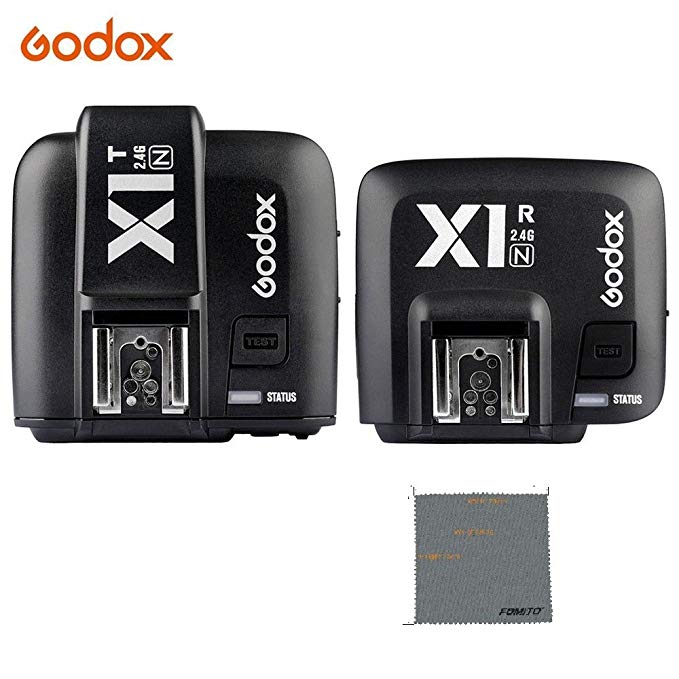 Godox X1T-N 송신기 + X1R-N 수신기 TTL 2.4GHz 무선 플래시 트리거 TTL Wireless Flash Trigger Transmitter R