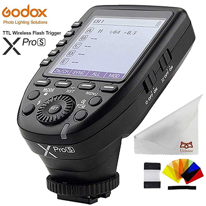 [技適 표시된 및 PDF 일본어 설명서] GODOX Xpro-S 송신기 TTL2.4G 무선 플래시 트리거 원격 제어 고속 동기화 HSS 1 / 8000s X 시스