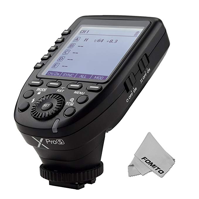 GODOX Xpro-S 송신기 TTL 무선 트리거 TTL Wireless Flash Trigger 내장 2.4G 소니 SONY 카메라 (핫슈 포함) 대응 技適 표