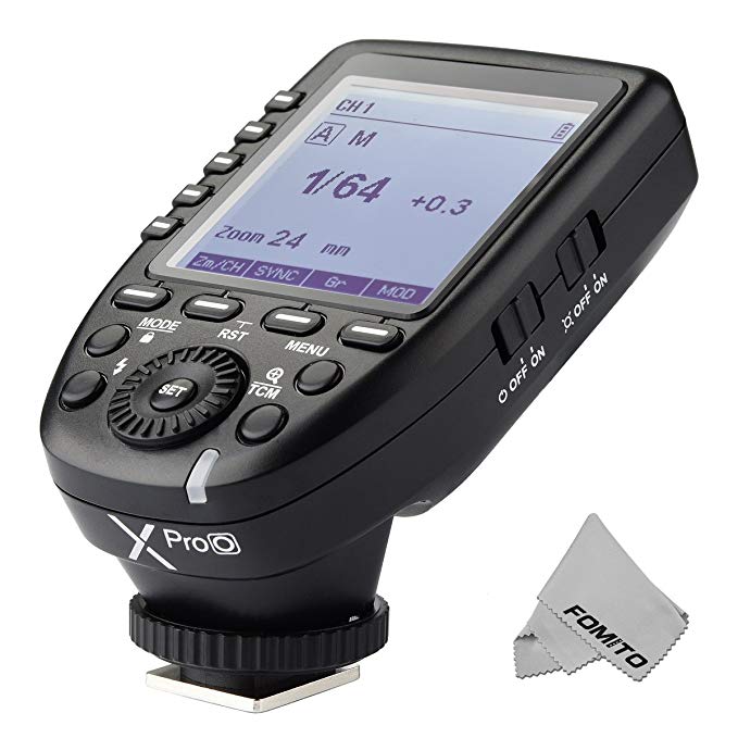 GODOX Xpro-O 송신기 TTL 무선 트리거 TTL Wireless Flash Trigger 내장 2.4G Olympus / Panasonic 카메라 (핫슈