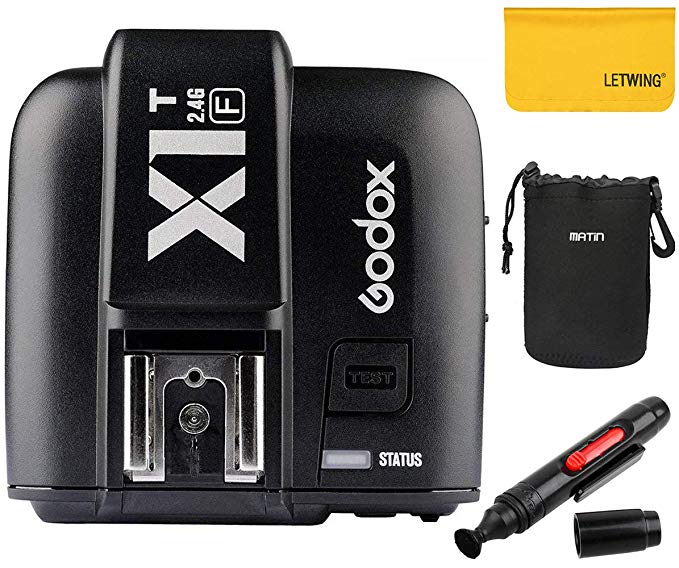 GODOX X1T-F TTL 1 / 8000s HSS 32 채널 2.4G 플래시 트리거 송신기 대응 후지 DSLR 카메라