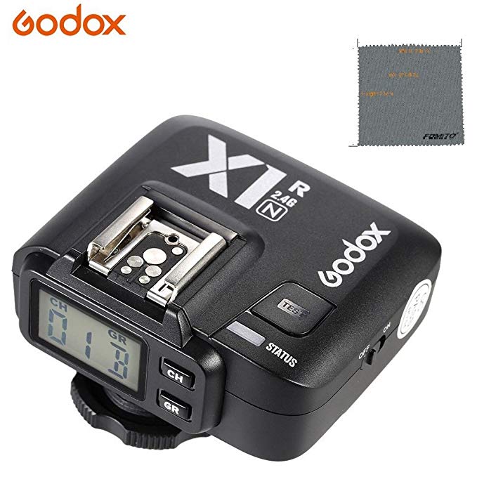 Godox X1R-N 수신기 TTL 2.4G 무선 플래시 트리거 수신기 Nikon 디지털 SLR 카메라 용