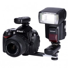 Neewer 플래시 브라켓 카메라 2 대를 동시에 설치 플래시 / 핫슈 / 디지털 DC 카메라 지원