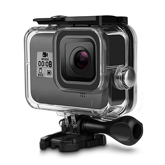 iTrunk GoPro HERO8 Black 대응 방수 하우징 케이스 60m 수심까지 잠수 방수 방진 고뿌로 영웅 8 보호 케이스 수중 촬영용 액션 카메라 액세서