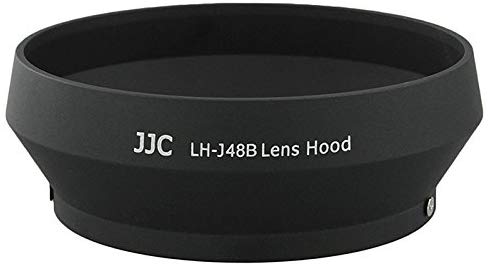 올림푸스 M.ZUIKO DIGITAL 17mm 호환 렌즈 후드 블랙 (JJC LH-J48B (B))