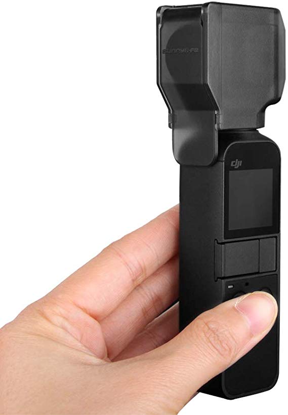 XIAOYINREN DJI OSMO POCKET 렌즈 보호 덮개 렌즈 후드 오염 방지 충격 흡수 (그레이) 그레이