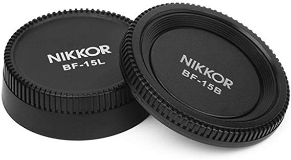 nikon 용 바디 캡 Pixel BF-15B / BF-15L 플라스틱 범용 형 렌즈 캡 + 바디 캡 마운트 카메라 바디 캡 Nikon D90 D7000 D500