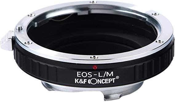 K & F Concept 렌즈 마운트 어댑터 KF-EFM (캐논 EF 마운트 렌즈 → 라이카 M 마운트 변환)