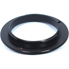 (바슈뽀) Pixco 52mm-58mm 렌즈와 Sony E Mount NEX 마운트와의 연결을위한 반전 어댑터 링 A6300 A5100 A6000 NEX-5N N