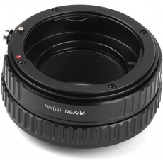(바슈뽀) Pixco 헤리있는 마운트 어댑터 Nikon G 렌즈 - 소니 NEX 카메라 지원