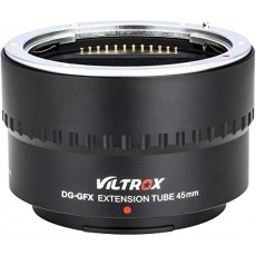 VILTROX 접사링 DG-GFX 45mm 확장 튜브 자동 초점 자동 조리개 연장 튜브 FUJIFILM G 마운트 렌즈 Fuji GFX 중형 미러리스 디지털 카메