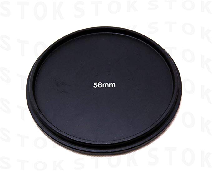 [STOK】 백에서 벗어나지 않는 알루미늄 합금 나사 포함 식 렌즈 캡 (55mm)