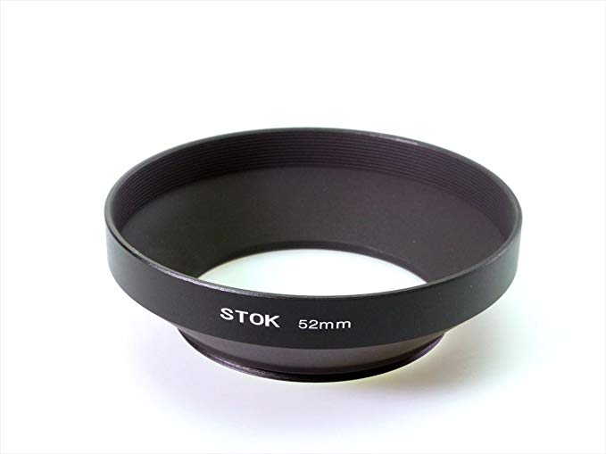 STOK 광각 대응 금속 렌즈 후드 (52mm 가공 지름)