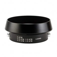 렌즈 후드 라이카 LEICA M 형용 금속 (12585 / 블랙) 50mm F2 / 50mm F2.8 / 50mm F3.5 / 35mm F2.8 / 35mm F3