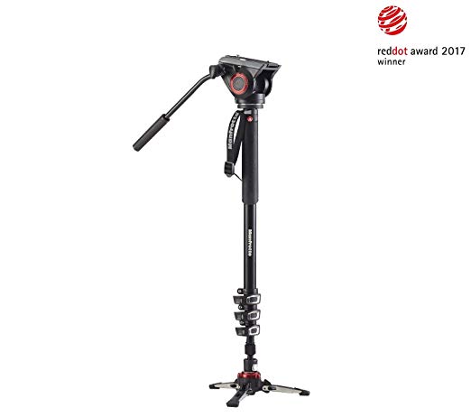 Manfrotto 모노 포드 XPRO 오일 비디오 모노 포드 오일 운대 MVH500AH 상당 품 부속 알루미늄 MVMXPRO500