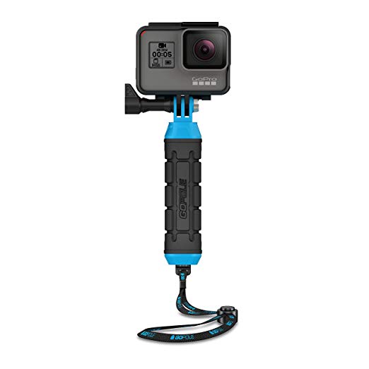 GoPole Grenade Grip Action Camera Accessory - Black and Blue 6.3 Inch