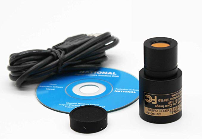 SWIFT 현미경 디지털 접안 렌즈 전자 아이피스 생물 현미경 대응 130 만 화소 1.3MP HD USB2.0 카메라 EP1