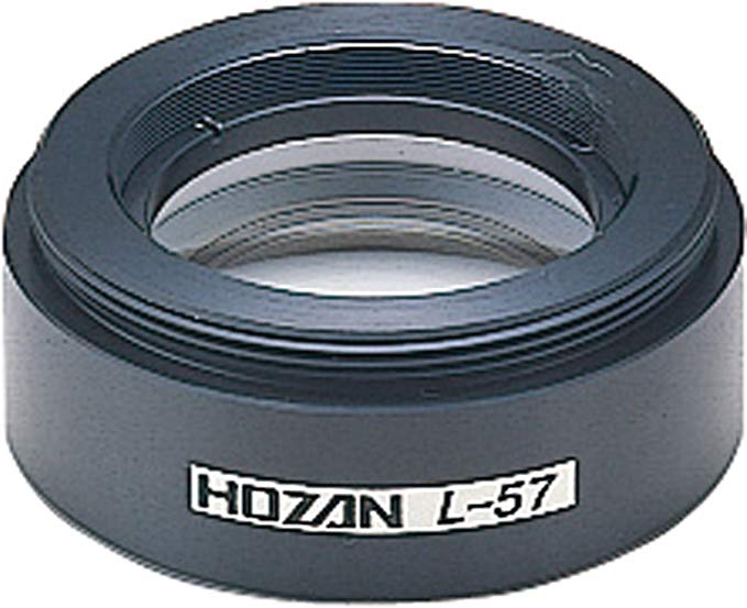 호잔 (HOZAN) 컨버전 렌즈 광학 기기 용 부품 현미경 대물 렌즈 컨버전 렌즈 적합 : L-46,50,51,461,501,514 L-57-2.0