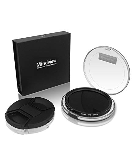 Mindview CND 조정 가능한 감광 다기능 CPL + Variable ND 필터 (62mm)